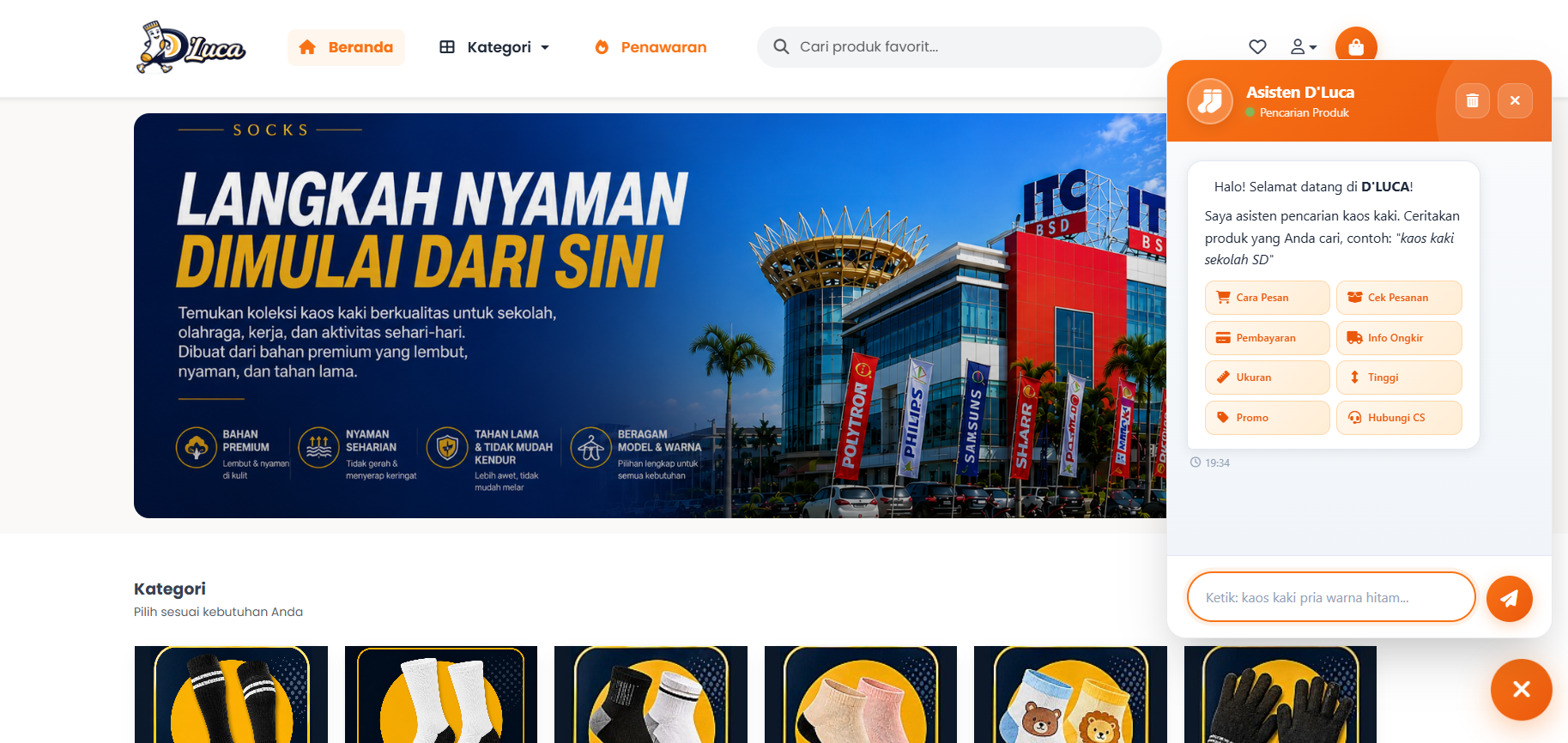 website Ecommers
