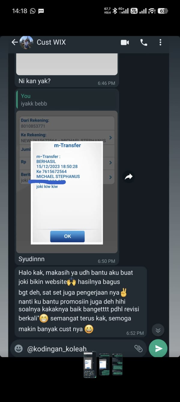 bukti pembayaran 2